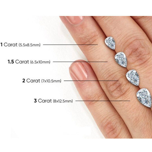 Pear Cut Diamonds